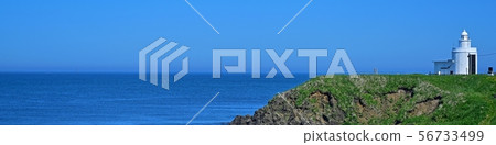 Scenery at Cape Nosafu, the easternmost point of the mainland @ Nemuro, Hokkaido 56733499