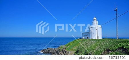 北海道Nemuro大陸最東端的Cape Nosafu的風景 北海道Nemuro大陸最東端的Cape Nosafu的風景 56733501