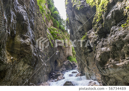 The fascinating Partnach Gorge in Germany The fascinating Partnach Gorge in Germany 56734489