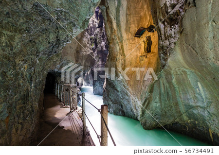 The fascinating Partnach Gorge in Germany The fascinating Partnach Gorge in Germany 56734491