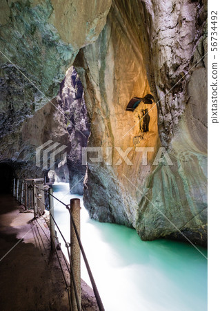 The fascinating Partnach Gorge in Germany The fascinating Partnach Gorge in Germany 56734492