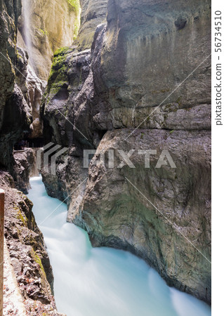 The fascinating Partnach Gorge in Germany 56734510