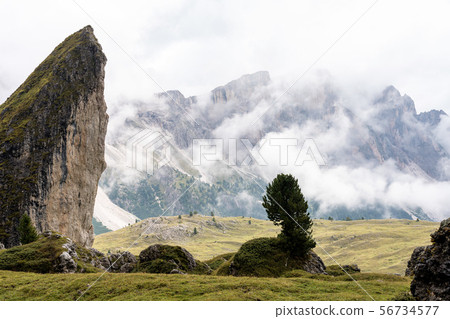 Lake Santa Caterina or Auronzo Lake in the province of Belluno, Italy Lake Santa Caterina or Auronzo Lake in the province of Belluno, Italy 56734577