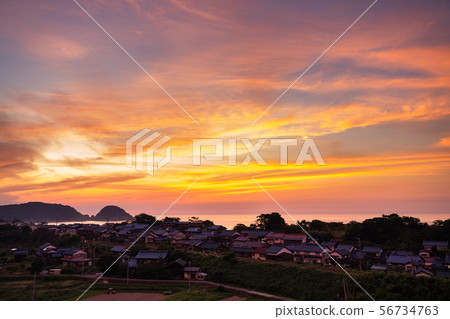 <Tottori Prefecture> Quiet villages and sunsets by the sea <Tottori Prefecture> Quiet villages and sunsets by the sea 56734763