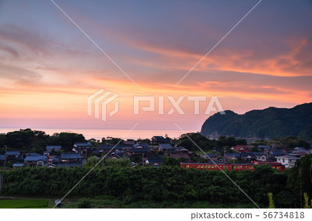 <Tottori Prefecture> Quiet villages and sunsets by the sea <Tottori Prefecture> Quiet villages and sunsets by the sea 56734818