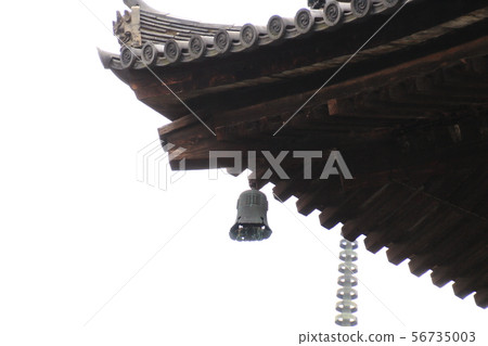 Toji Temple，Kindo Roof，重要文化遺產，Nimoya風格的書籍瓷磚， 56735003