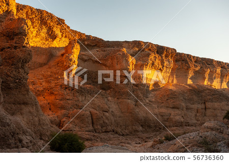 Sesriem Canyon at Sunset 56736360