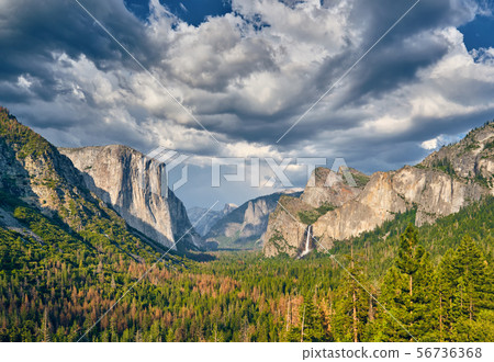Yosemite National Park Valley summer landscape 56736368