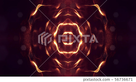 3d rendering background of glowing particles that form curved lines and 3d surfaces, grid with dep 3d rendering background of glowing particles that form curved lines and 3d surfaces, grid with dep 56736671