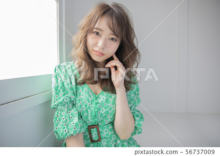 Yufuwa Medium Hair Japanese Hair Style 56737009
