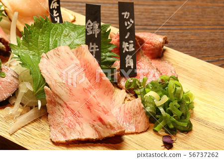 Assorted meat stab images Assorted meat stab images 56737262