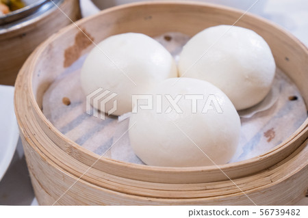 Harbor style dim sum custard bun Hong Kong dim sum custard bun Hong Kong style custard bun 56739482