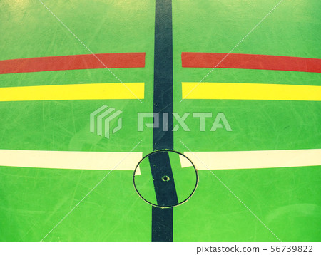 Green floor in school gym in details. Court of Green floor in school gym in details. Court of 56739822