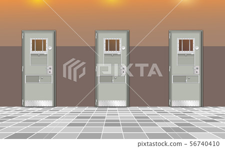 Background prison, trend european interior. Jail Background prison, trend european interior. Jail 56740410