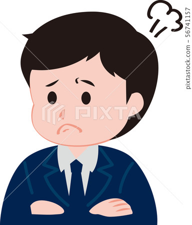 年輕上班族憤怒 年輕上班族憤怒 56741157