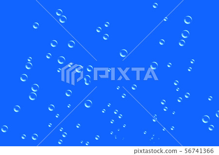 Illustration inspired by water drops, carbonic acid, bubbles Illustration inspired by water drops, carbonic acid, bubbles 56741366