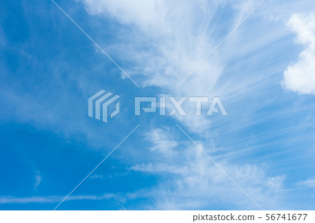 Blue sky sky background background material Blue sky sky background background material 56741677