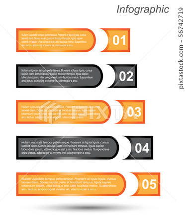 Info-graphic design template. 56742719