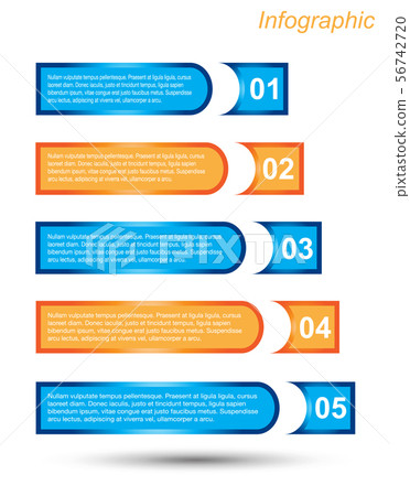 Info-graphic design template. 56742720