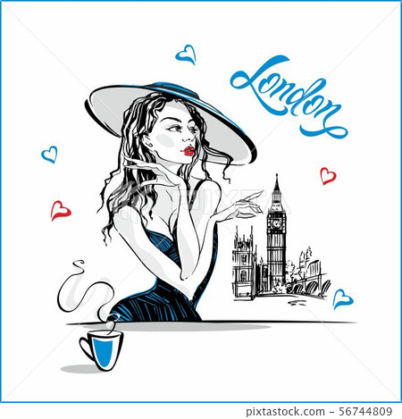 girl on the hat