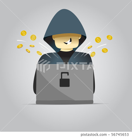 Cartoon Hacker Stock Illustration 56745653 Pixta Forgive me, doris, but some computer hacker from roslyn, long island, has just gained access to. https www pixtastock com illustration 56745653