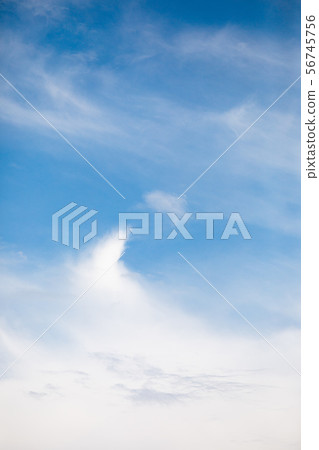 Cloudscape and blue sky at summer day 56745756