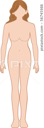 Full body before woman 56745986