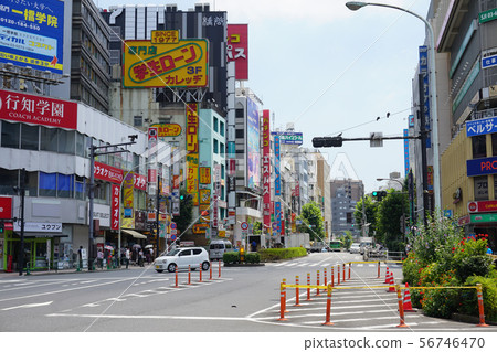 JR高田馬場站,車站前的購物街,早稻田大道 JR高田馬場站,車站前的購物街,早稻田大道 56746470