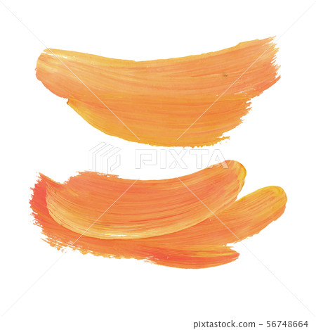 Brush Stroke Paint Stain Vector Illustration.  56748664