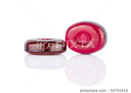 Colourful hard candy isolated on white 56750418