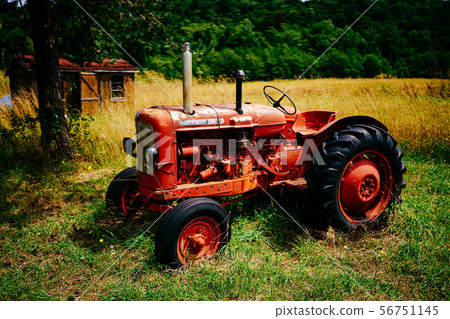 Old tractor Old tractor 56751145