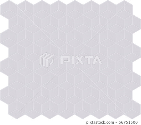 Unusual fabric texture of rhombuses. Light gray 56751500