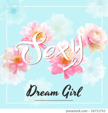 Elegant watercolor floral and poster design 56751743
