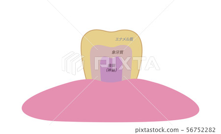 With yellow and dirty tooth text With yellow and dirty tooth text 56752282