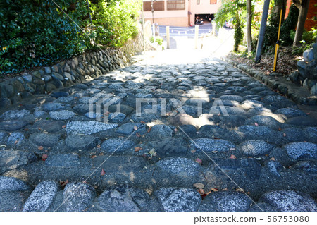 Stone steps of Dogo-Yu Shrine Stone steps of Dogo-Yu Shrine 56753080