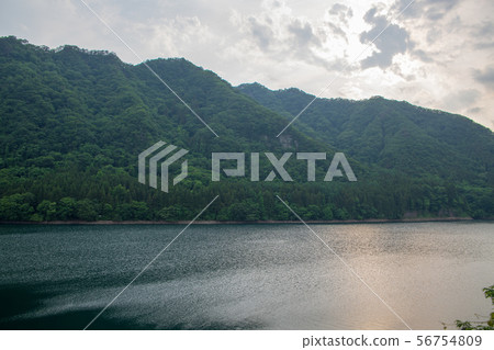 Lake Akaya Gunma Prefecture Minakami Town 56754809