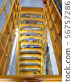 Old covered staircase 56757286