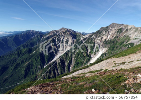 北阿爾卑斯山，白馬山贊 56757854
