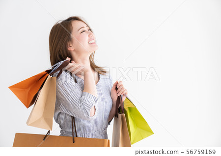 A woman shopping 56759169