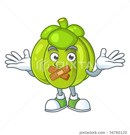 Silent green pumpkin on the cartoon character 56760120