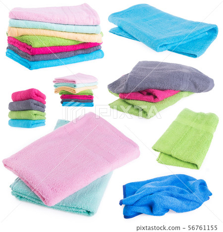 towel or bath towel on a background new. towel or bath towel on a background new. 56761155