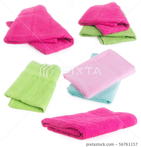 towel or bath towel on a background new. towel or bath towel on a background new. 56761157