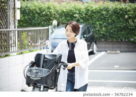 Female Mamachari Bicycle Pick-up Commuter Commute Housewife Female Mamachari Bicycle Pick-up Commuter Commute Housewife 56762234