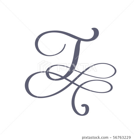 Don t calligraphic lettering design Royalty Free Vector