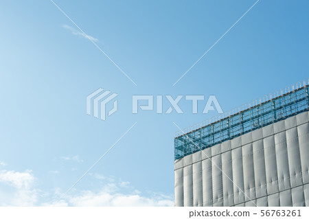 藍天和建築圖像 藍天和建築圖像 56763261