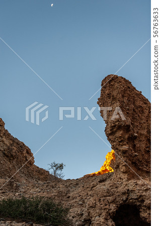 Sesriem Canyon at Sunset 56763633