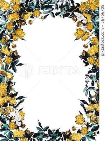 Mockup rose frame Mockup rose frame 56766708