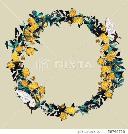 Mocco rose frame design Mocco rose frame design 56766730