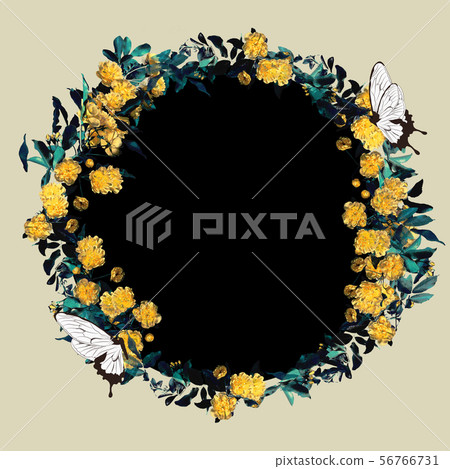 Mocco rose frame design 56766731
