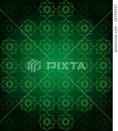 Seamless vintage wallpaper with dark color tones. 56766937